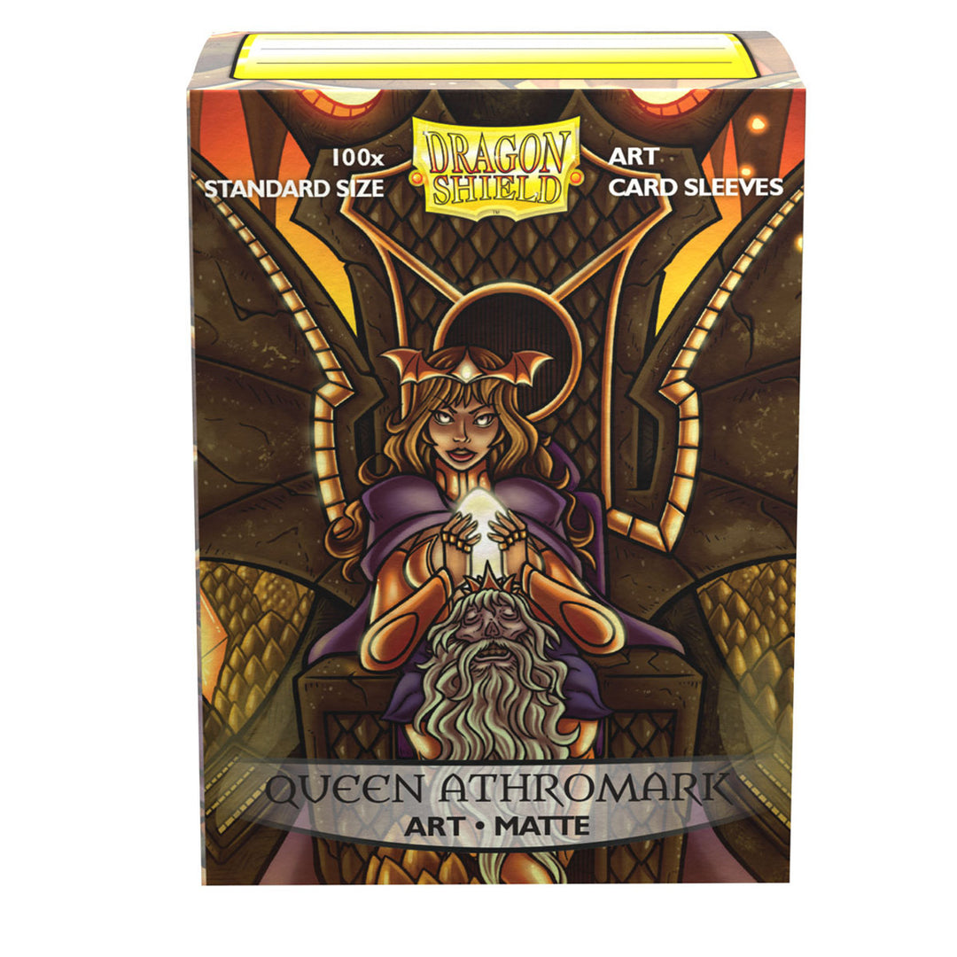 Dragon Shield Card Sleeves - Art: Queen Athromark (100 Ct) - Matte