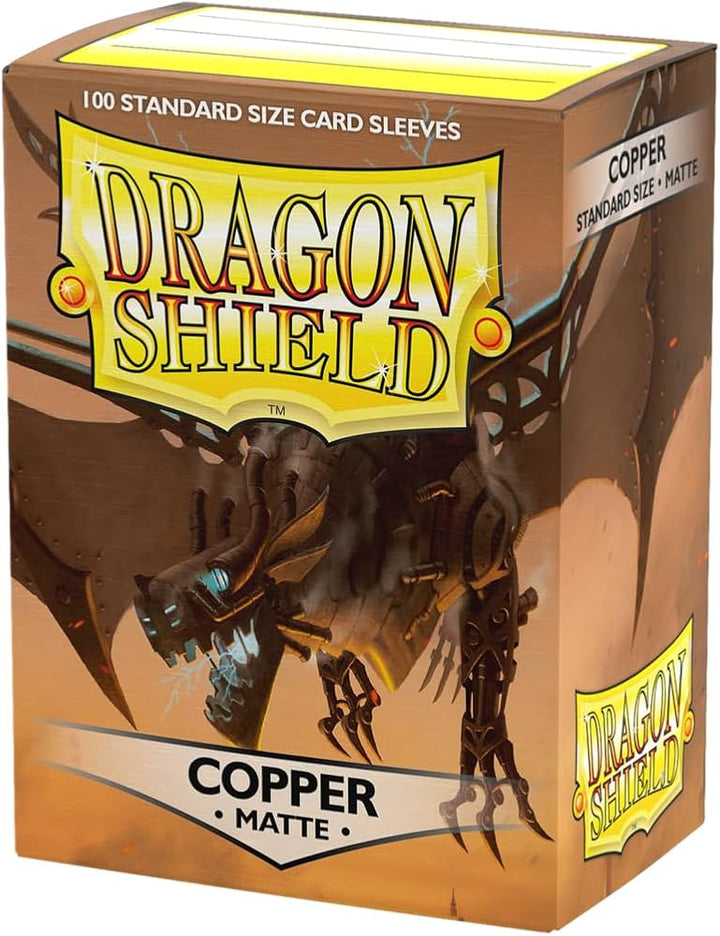Dragon Shield Card Sleeves - Standard Matte: Copper (100 Ct)