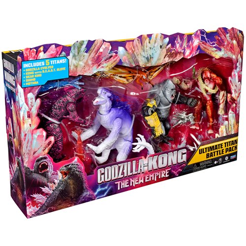 Godzilla vs. Kong Movie 6-Inch Action Figure 5-Pack