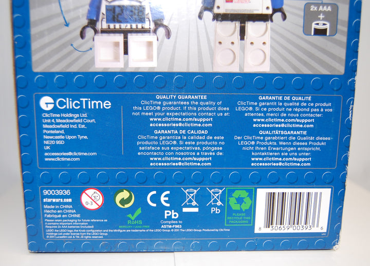LEGO Star Wars  - Captain Rex Alarm Clock - 2011 ClicTime
