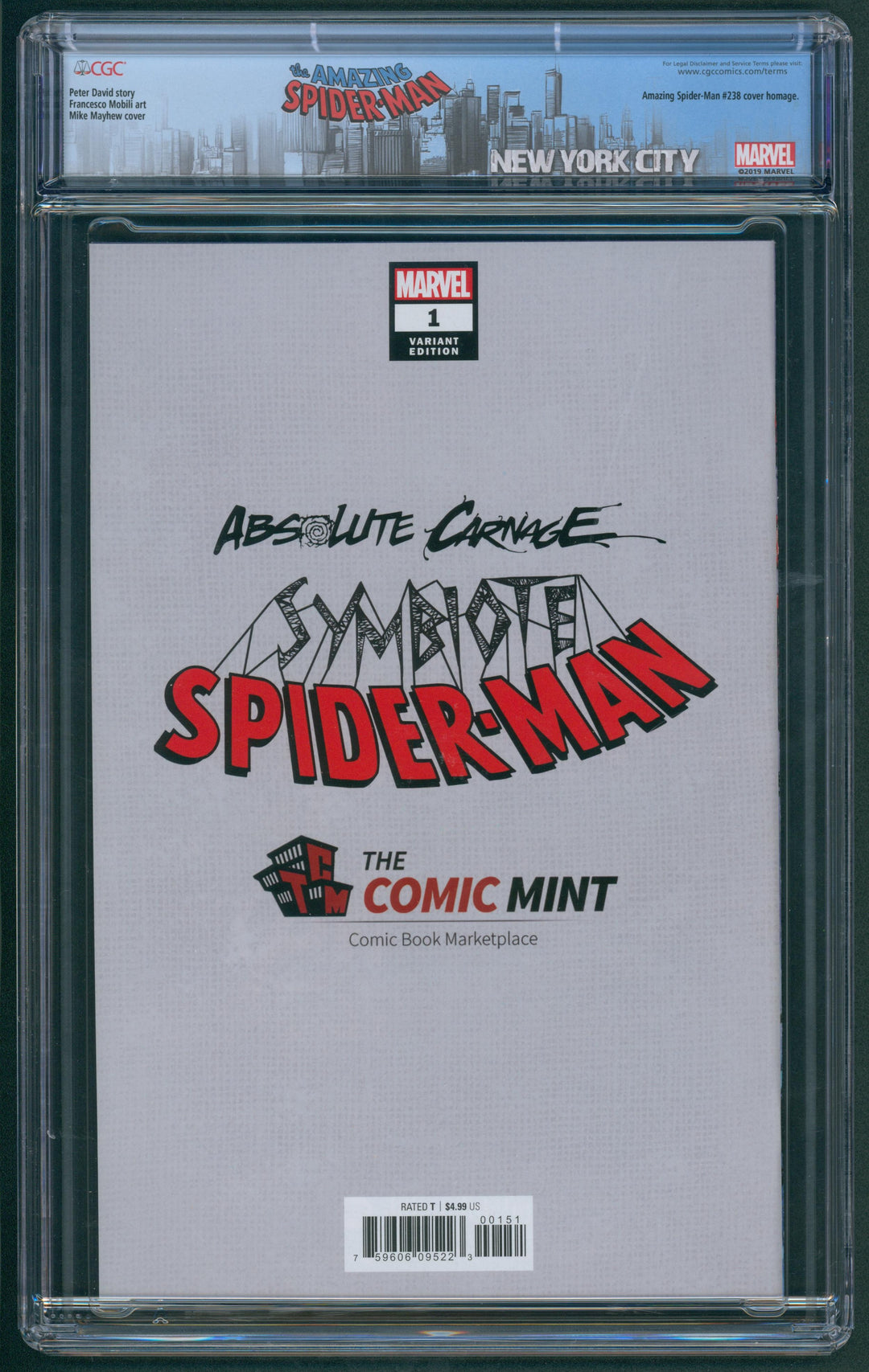 Absolute Carnage: Symbiote Spider-Man #1 CGC 9.8