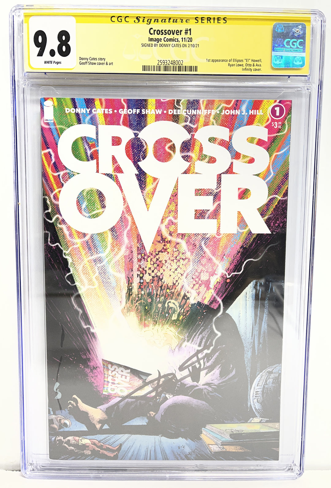 Crossover #1 CGC 9.8 Signature Series