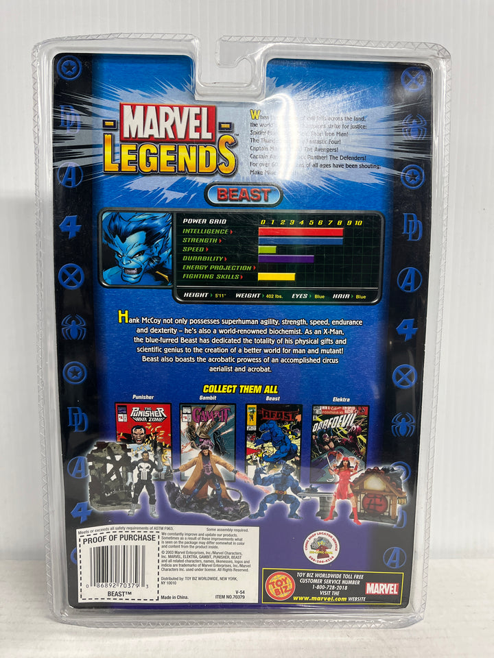 Marvel Legends Series IV Beast Action Figure