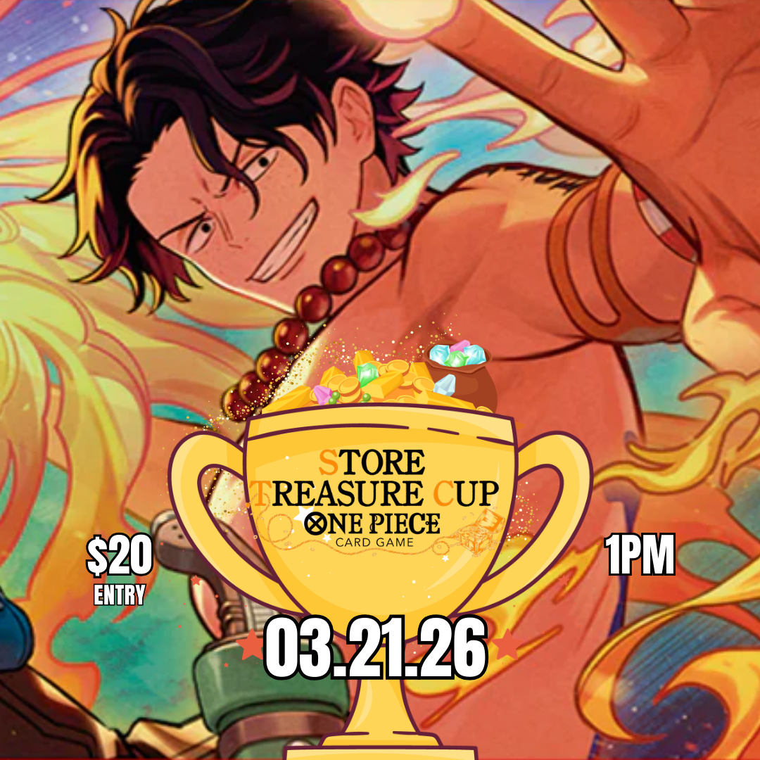 One Piece TCG: Store Treasure Cup - 3/21/26 [Sat @ 1pm]