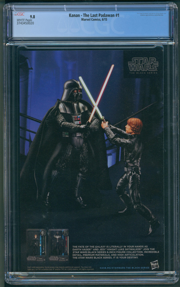 Kanan - The Last Padawan #1 CGC 9.8