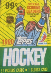 1990 Topps Hockey Jumbo Sealed  Wax Pack