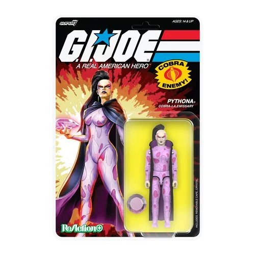 G.I. Joe Pythona (Movie) 3 3/4-Inch ReAction + Figure