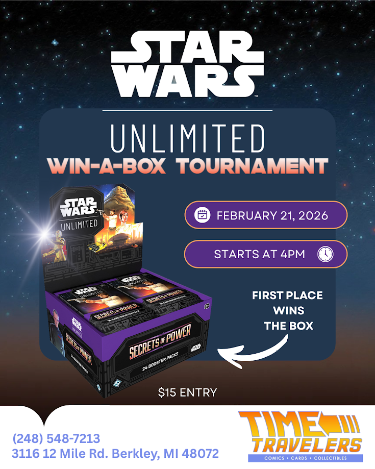 Star Wars Unlimited: Win-a-Box [Sat, 2-21, 4pm]
