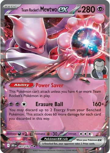 Pokemon TCG: League Battle Deck - Team Rocket's Mewtwo ex