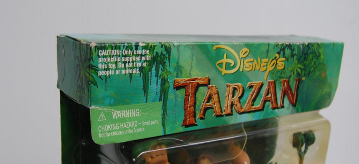 Disney's Tarzan - Power Pounce Tarzan Figure 1999 (Package Wear)