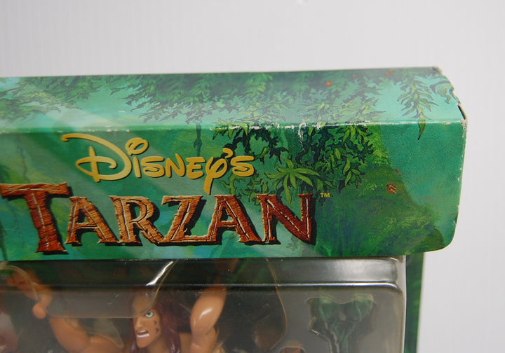 Disney's Tarzan - Power Pounce Tarzan Figure 1999 (Package Wear)