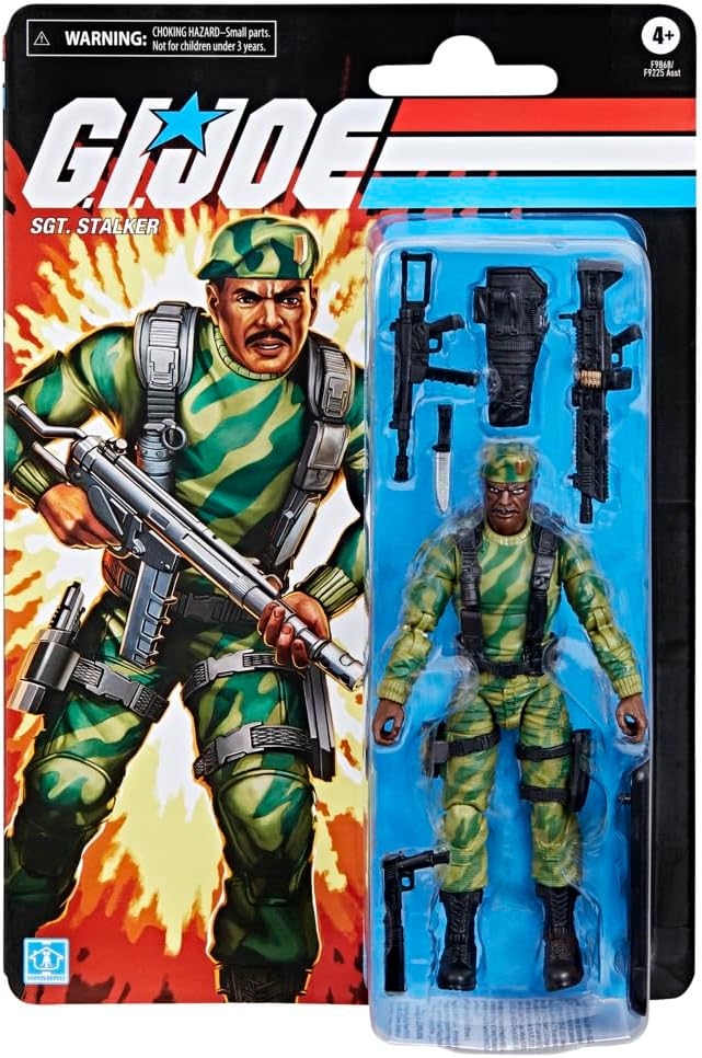 Gi Joe Classified Series 6in Retro Sgt Stalker Action Figure