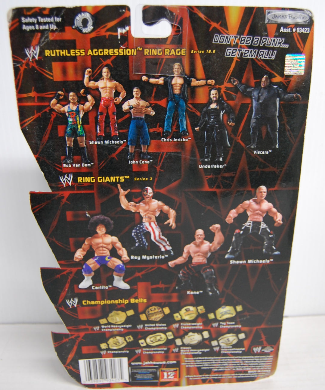 WWE ECW PPV The Return of ECW - Tazz 7" Figure 2005 Jakks
