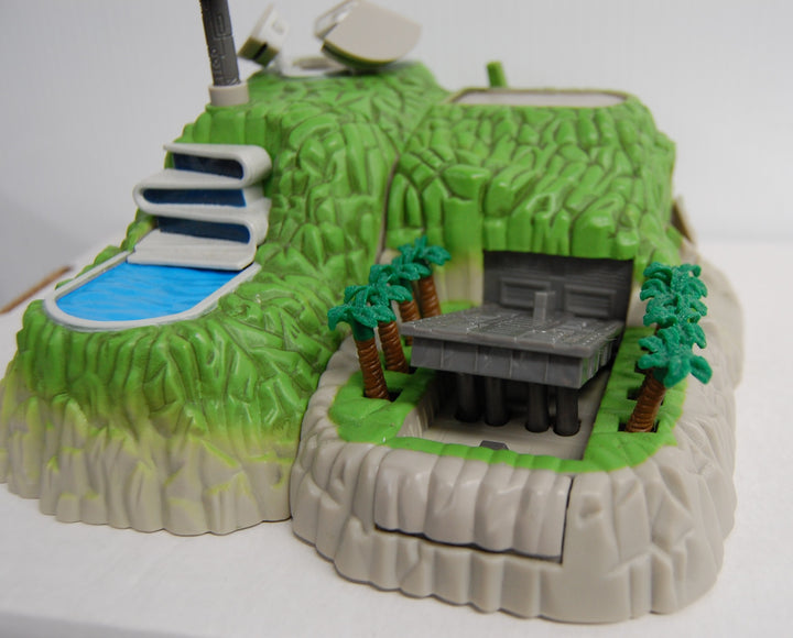 Thunderbirds Tracy Island Secret Base Mini Playset 5 Vehicles *Incomplete* 2004 Bandai