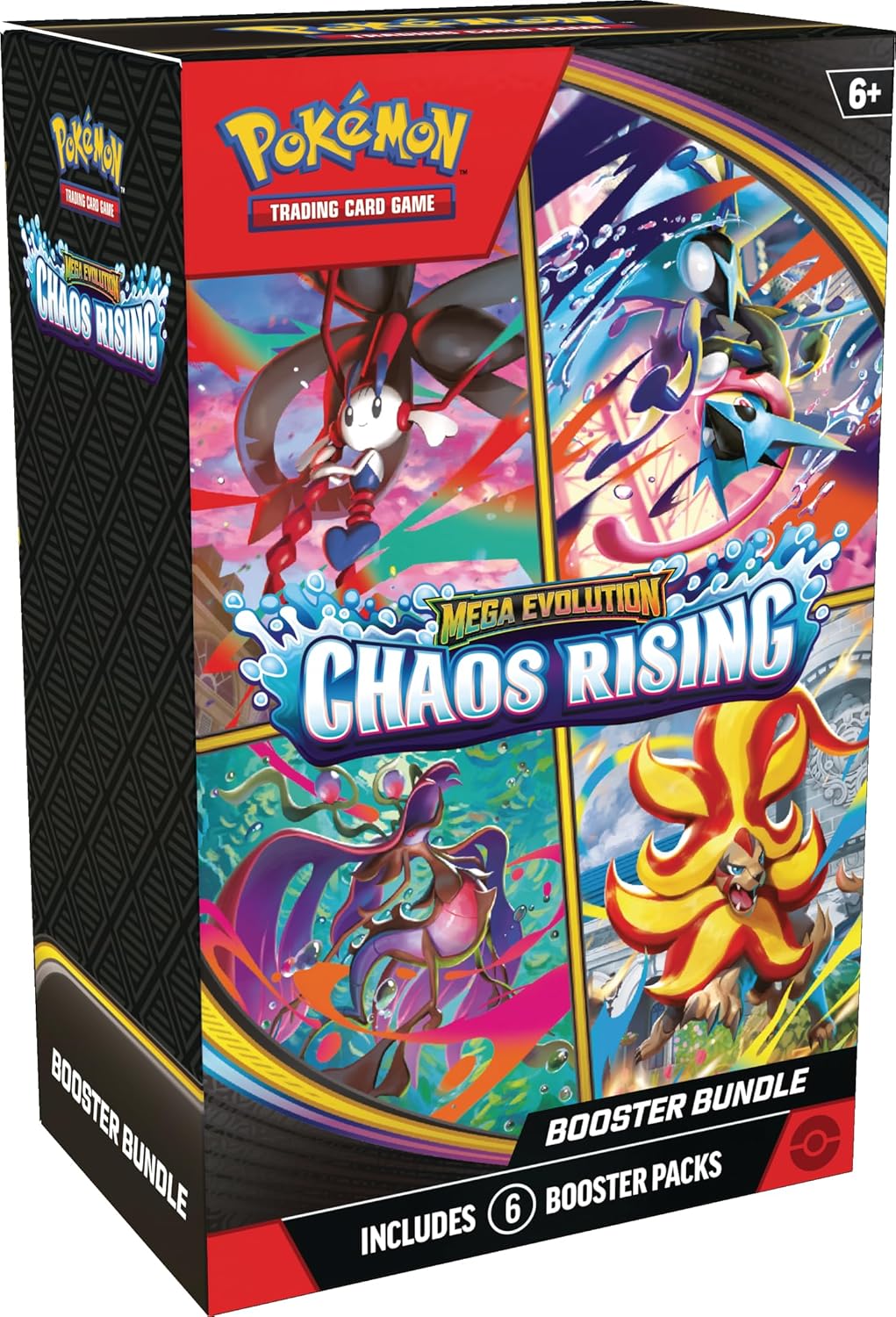 Pokémon TCG: Mega Evolution 04 - Chaos Rising Booster Bundle
