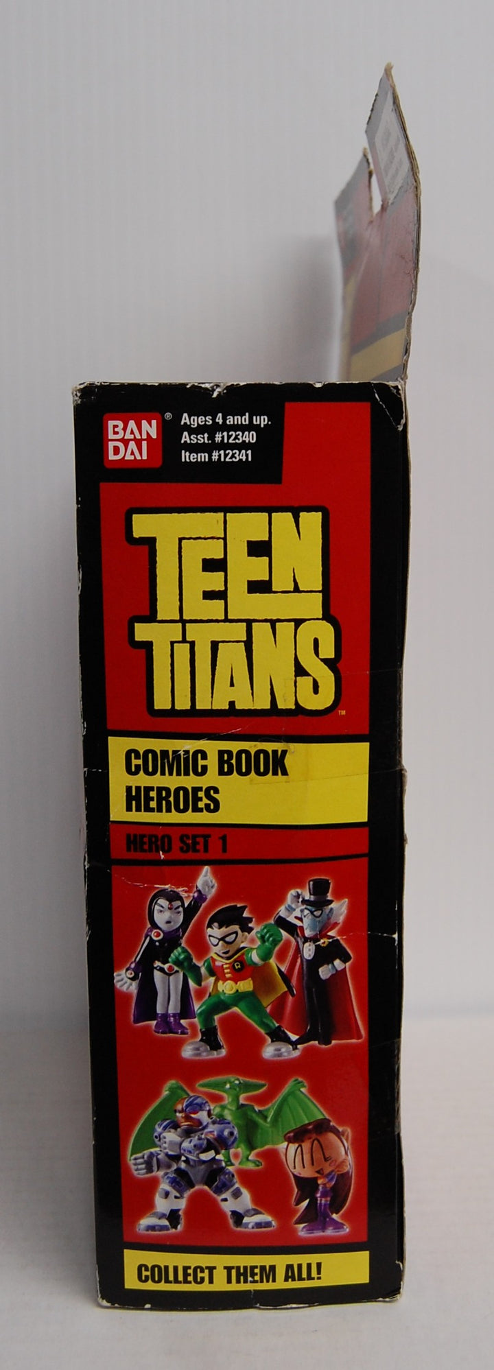 Bandai 2004 Teen Titans Go! - Robin Vac-Cycle *Box Wear*