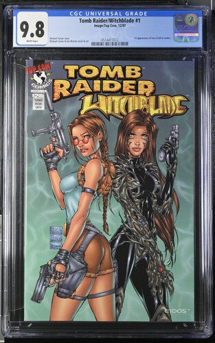 Tomb Raider/Witchblade #1 CGC 9.8