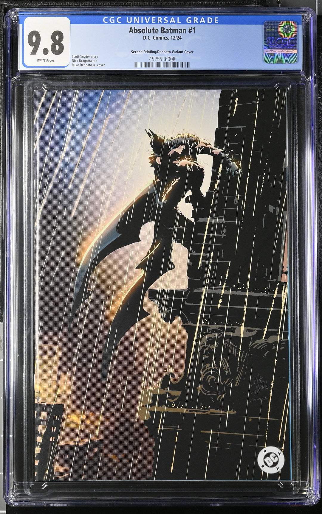 Absolute Batman #1 CGC 9.8
