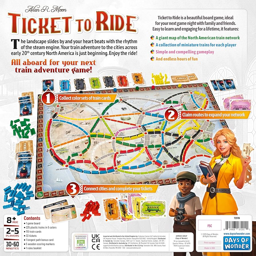 Ticket to Ride (2025 Refresh)