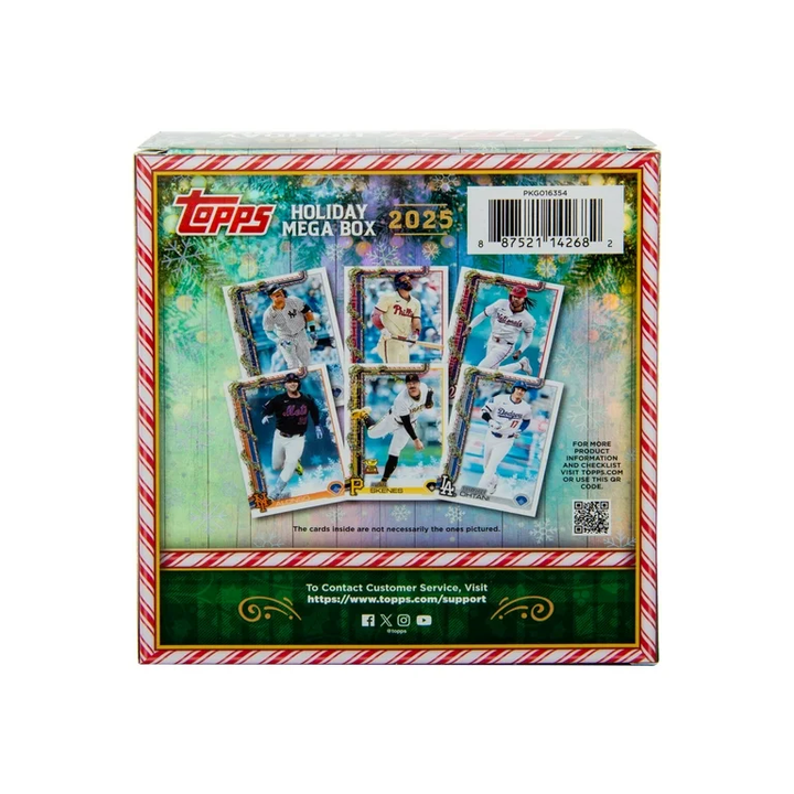 2025 Topps Holiday Baseball Mega Box