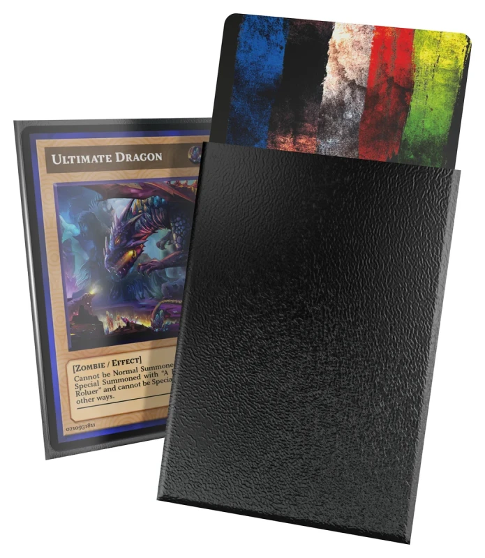 Ultimate Guard Card Sleeves: Cortex - Japanese Black Matte
