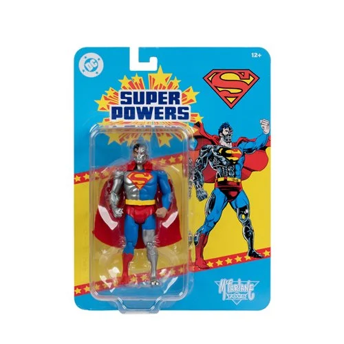 DC Super Powers Wave 13 4 1/2-Inch Scale Cyborg Superman Action Figure