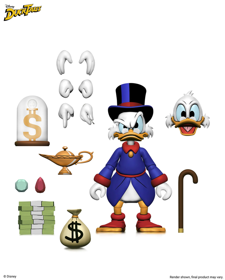 Disney’s DuckTales - Ultimate Scrooge McDuck 7” Scale Action Figure