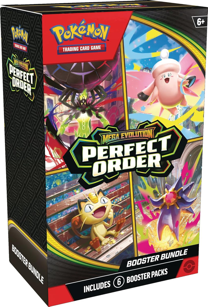 Pokémon TCG: Mega Evolution 03 - Perfect Order Booster Bundle (6 Ct)