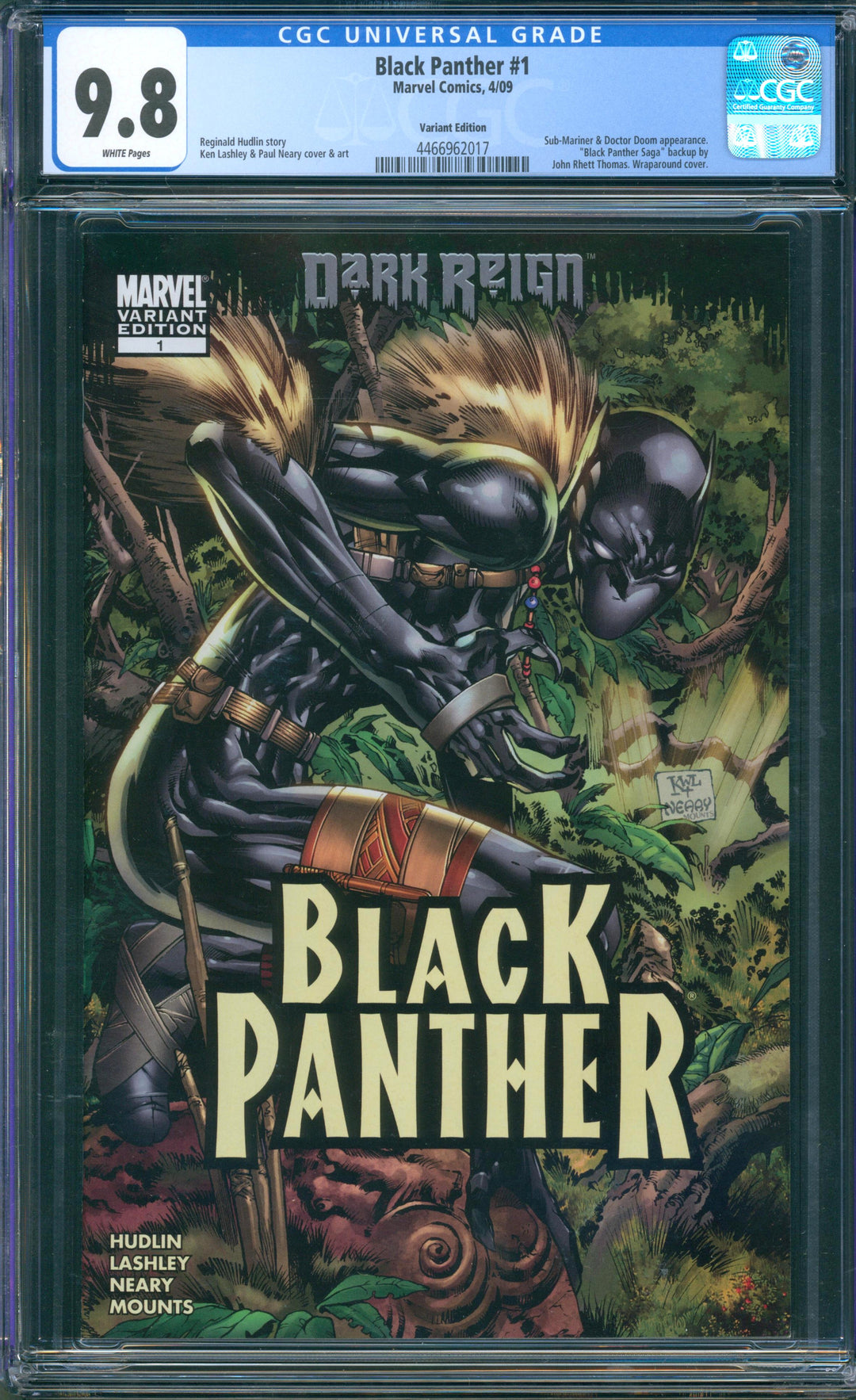 Black Panther #1 CGC 9.8