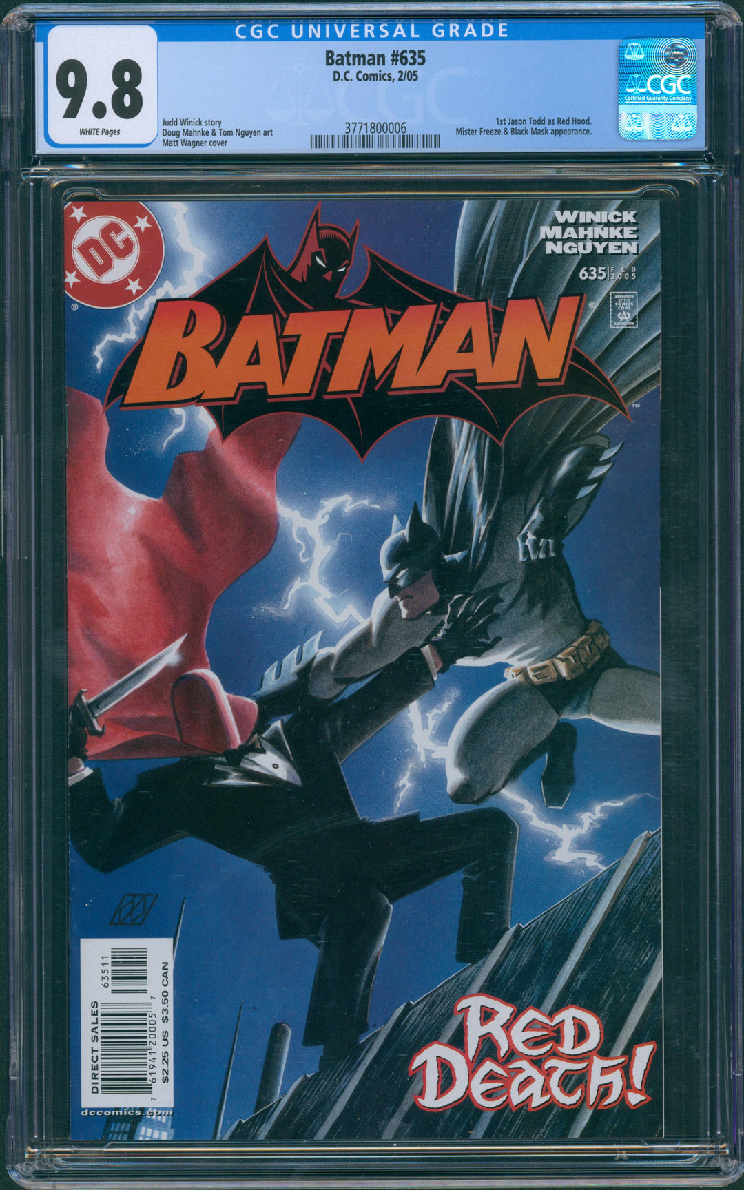 Batman #635 CGC 9.8