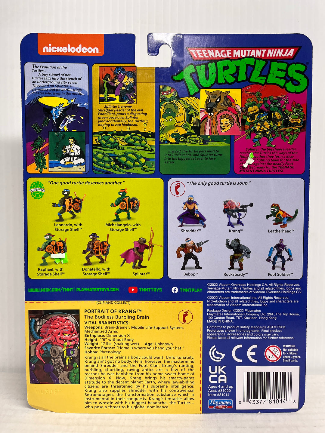 Teenage Mutant Ninja Turtles Krang Action Figure