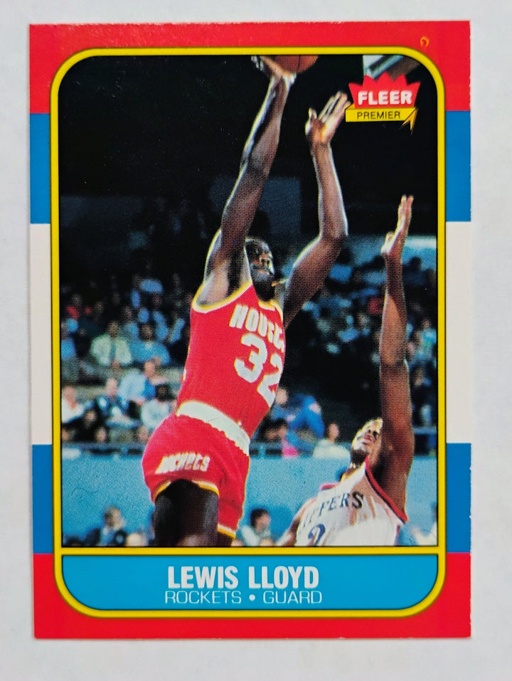 1986-87 Fleer Basketball Lewis LLoyd #65