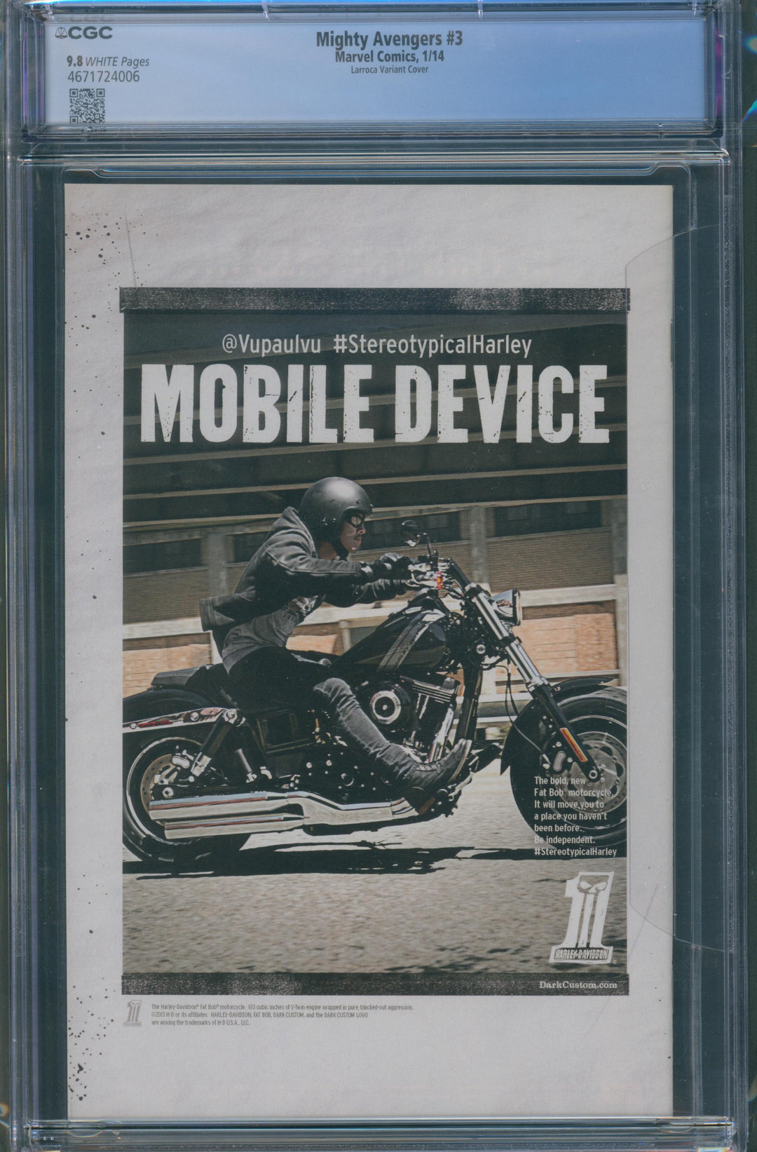 Mighty Avengers #3 Larroca Eminem Variant Cover CGC 9.8