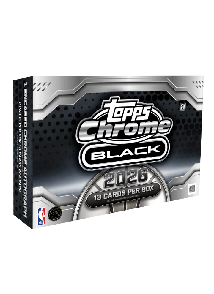 2025-26 Topps Chrome Black Basketball Hobby Box