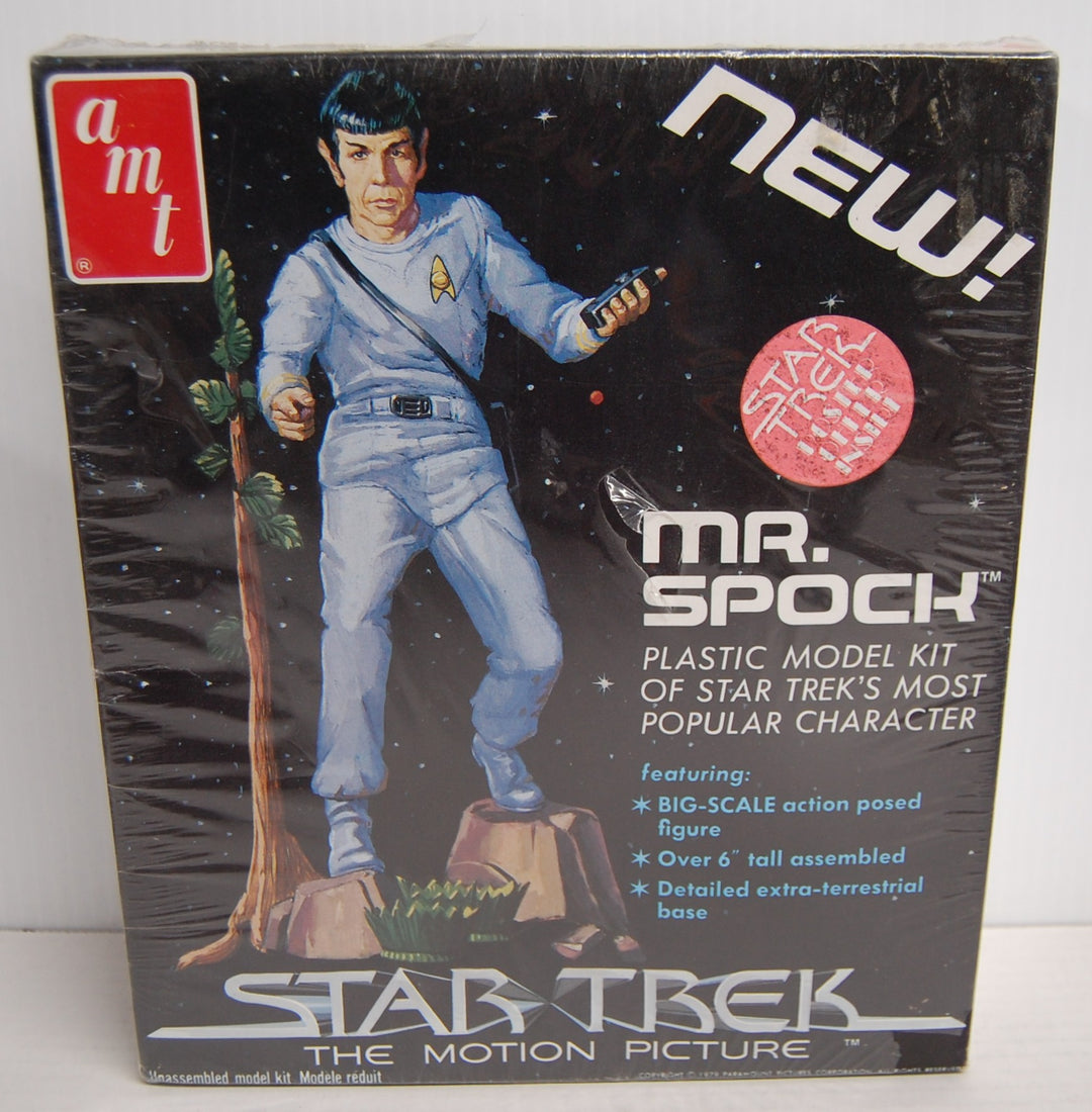 AMT 1979 Star Trek Motion Picture - Mr. Spock Plastic Model Kit S973 New