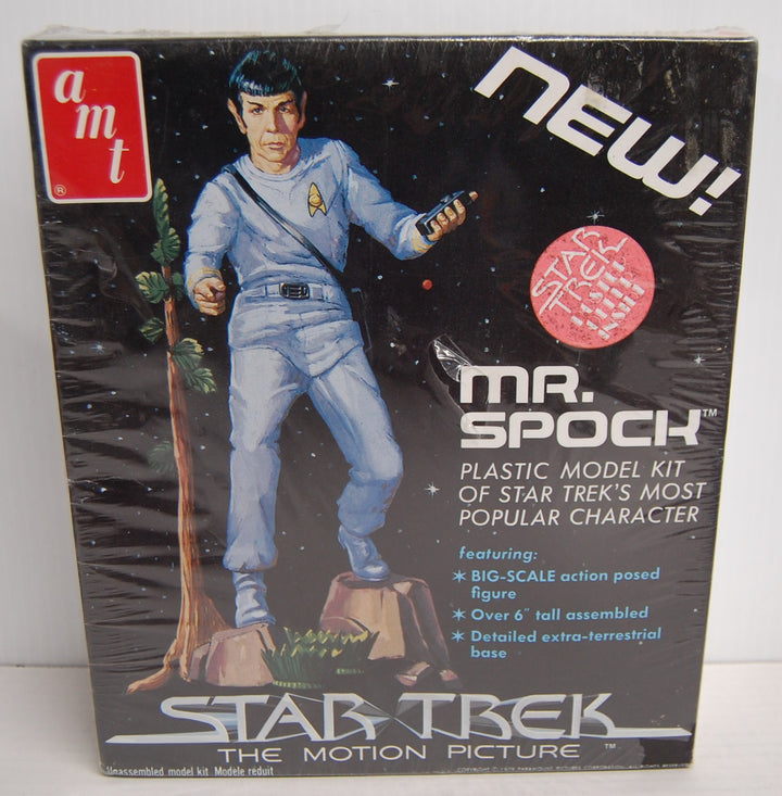 AMT 1979 Star Trek Motion Picture - Mr. Spock Plastic Model Kit S973 New