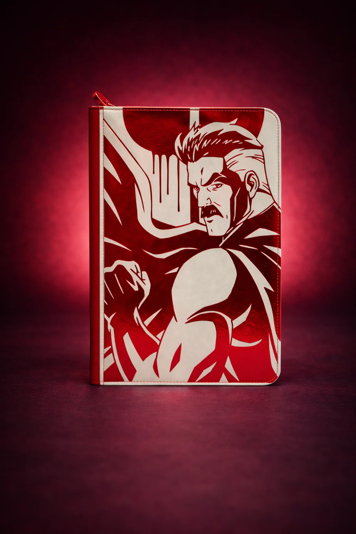 Dueling Guard: Invincible™ Premium 9-Pocket Zippered Binder - Omni-Man