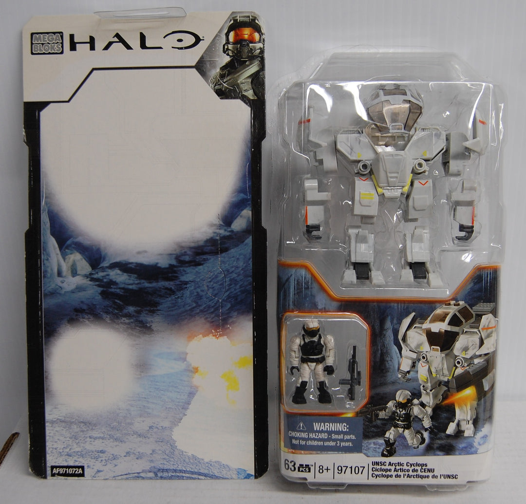 Mega Bloks Halo - UNSC Arctic Cyclops 97107 MEGA 2013 (Unsealed)