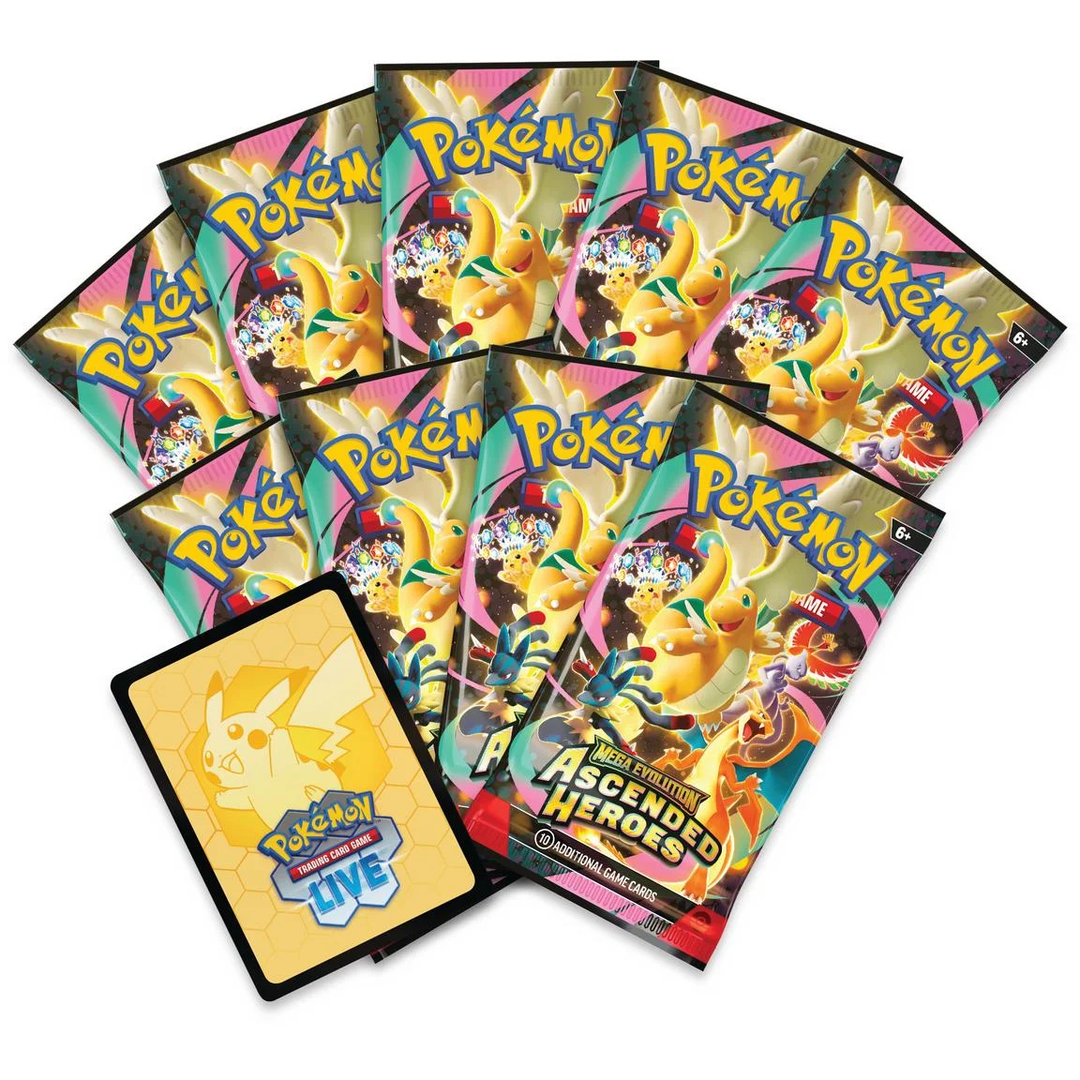 Pokémon TCG: Mega Evolution 02.5 - Ascended Heroes Elite Trainer Box