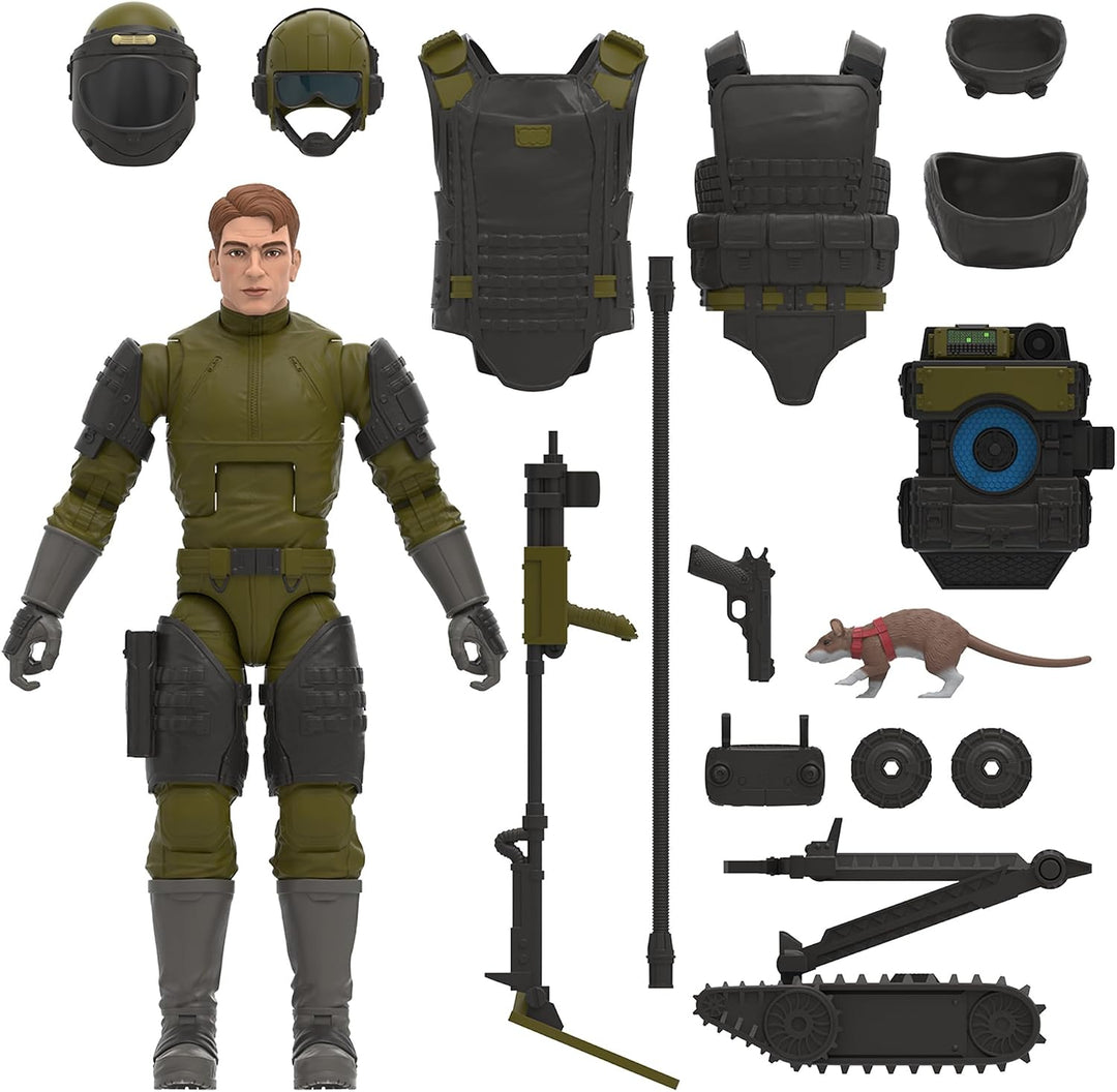 G.I. Joe Classified Series #78 Tripwire, Apsara, & M.A.C.L.E.O.D. Figure