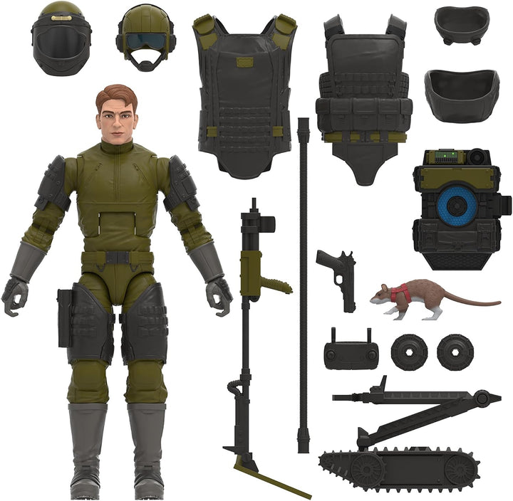 G.I. Joe Classified Series #78 Tripwire, Apsara, & M.A.C.L.E.O.D. Figure