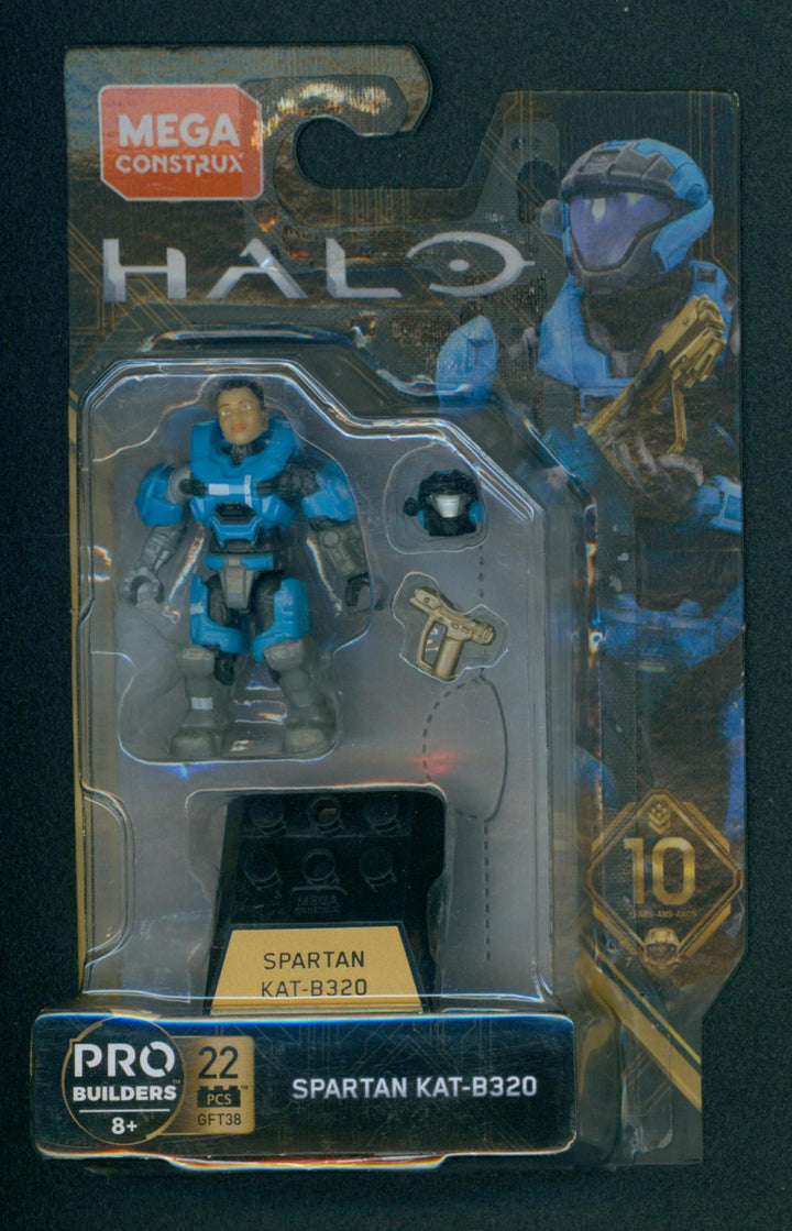 Halo Heroes Series 10 Spartan Kat-B320 Action Figure