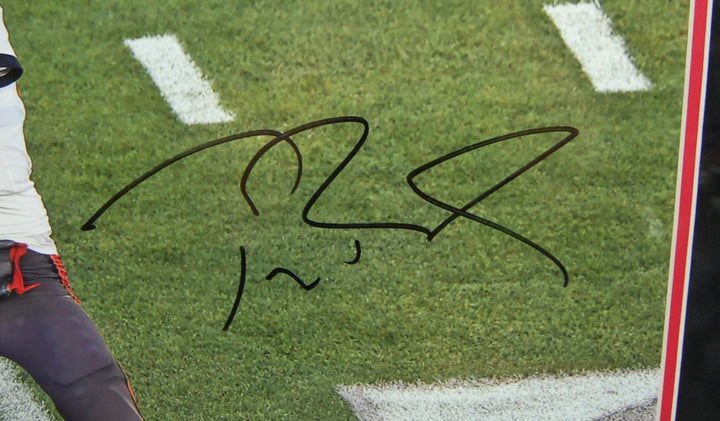 Tom Brady Super Bowl LV Champions M.V.P Passing Autograghed 16X20 Photo Fanatics Certification Football