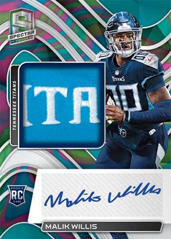 2022 Panini Spectra Football Hobby Box
