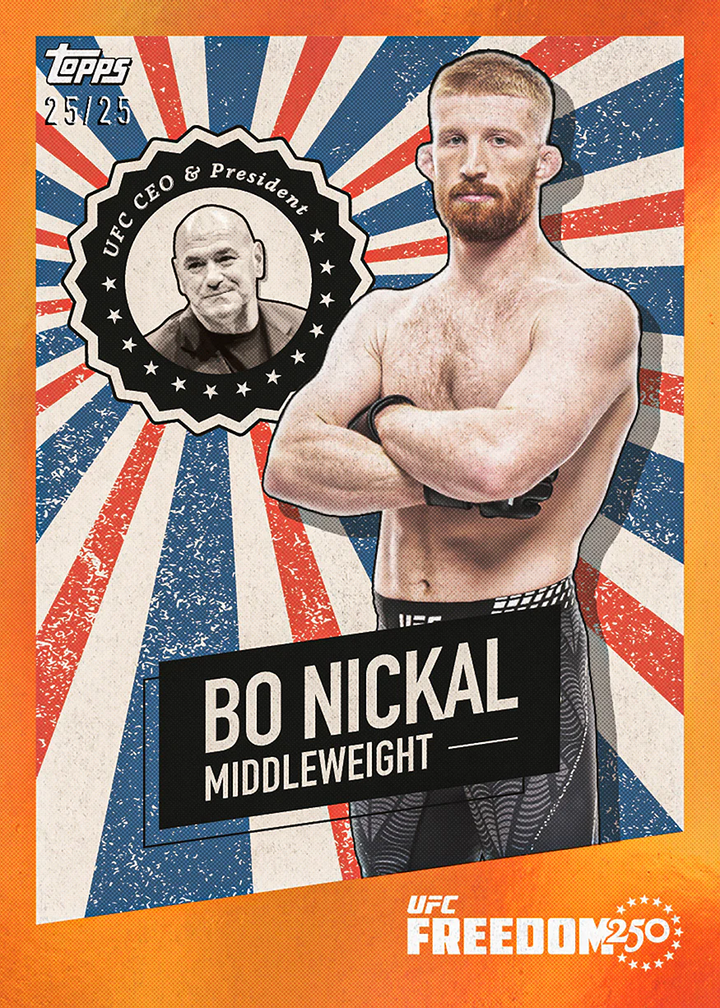 2026 Topps UFC Freedom 250 Box
