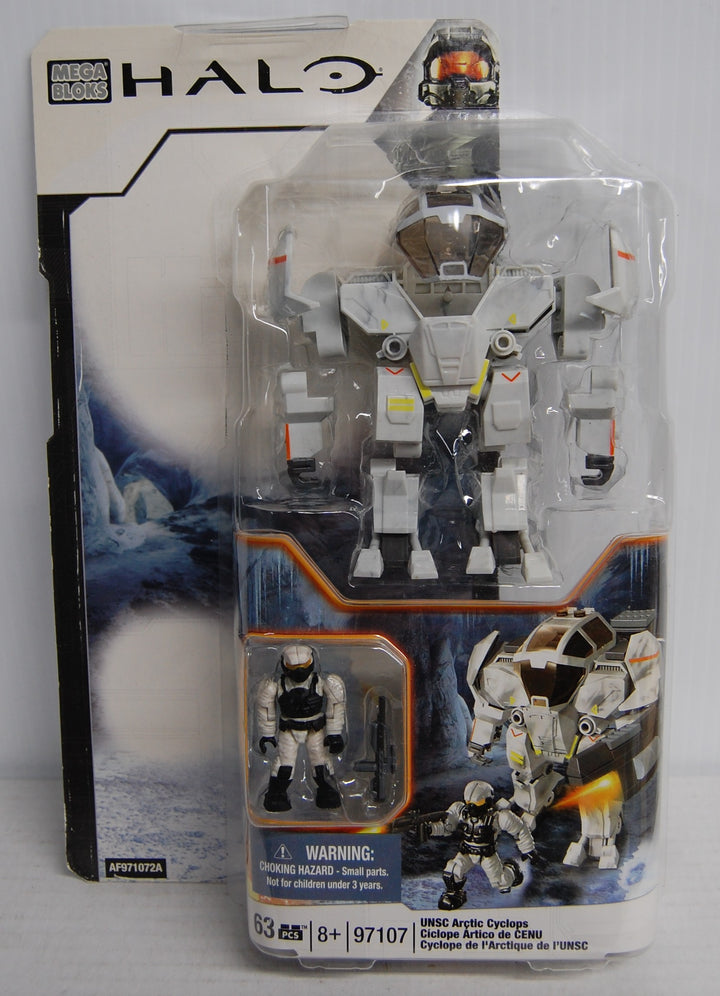 Mega Bloks Halo - UNSC Arctic Cyclops 97107 MEGA 2013 (Unsealed)