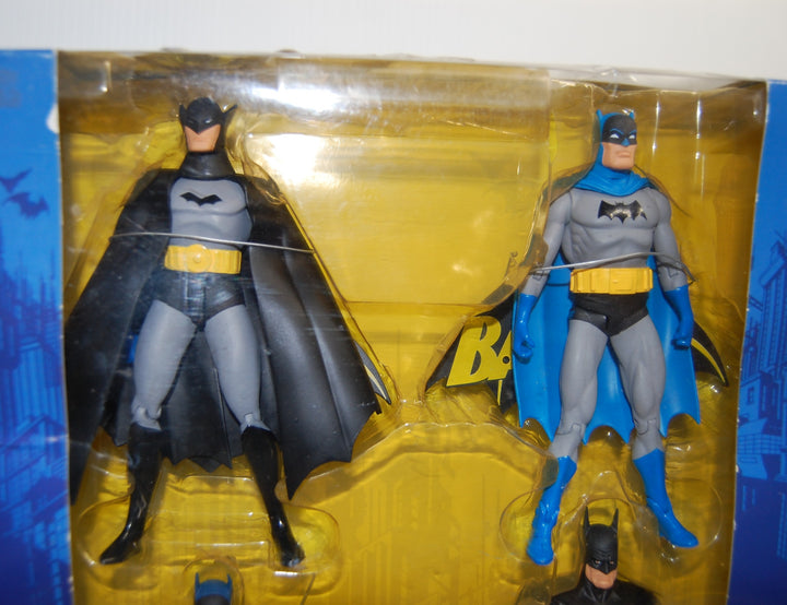 Batman Through the Ages 4-Pack Figures Gift Set 2007 DC Direct *Box Damage*