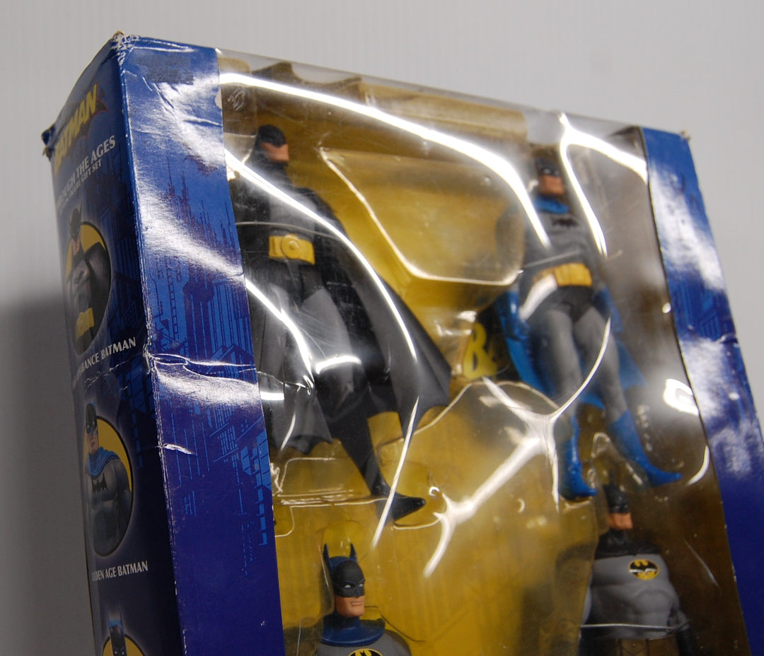 Batman Through the Ages 4-Pack Figures Gift Set 2007 DC Direct *Box Damage*