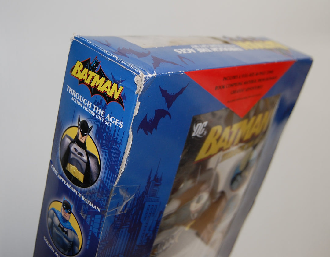 Batman Through the Ages 4-Pack Figures Gift Set 2007 DC Direct *Box Damage*