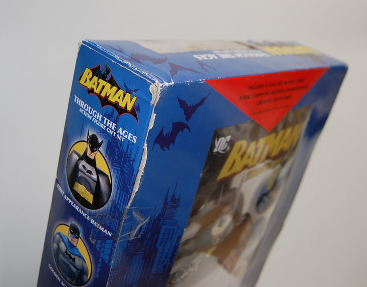 Batman Through the Ages 4-Pack Figures Gift Set 2007 DC Direct *Box Damage*